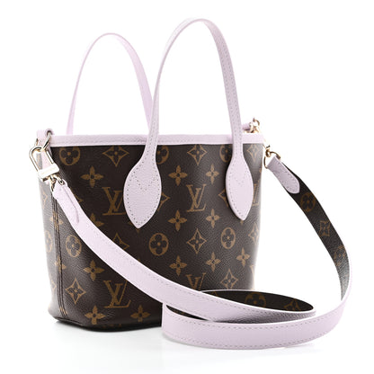 Louis Vuitton Monogram Neverfull Inside Out Bandouliere BB Misty Lilac 6 of 17