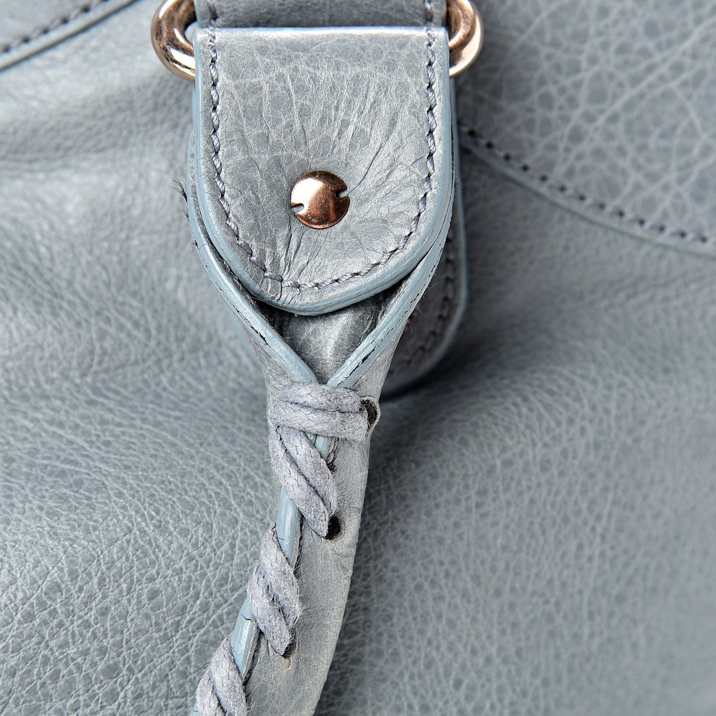 Agneau Giant 12 Rose Gold Hardware City Ardoise