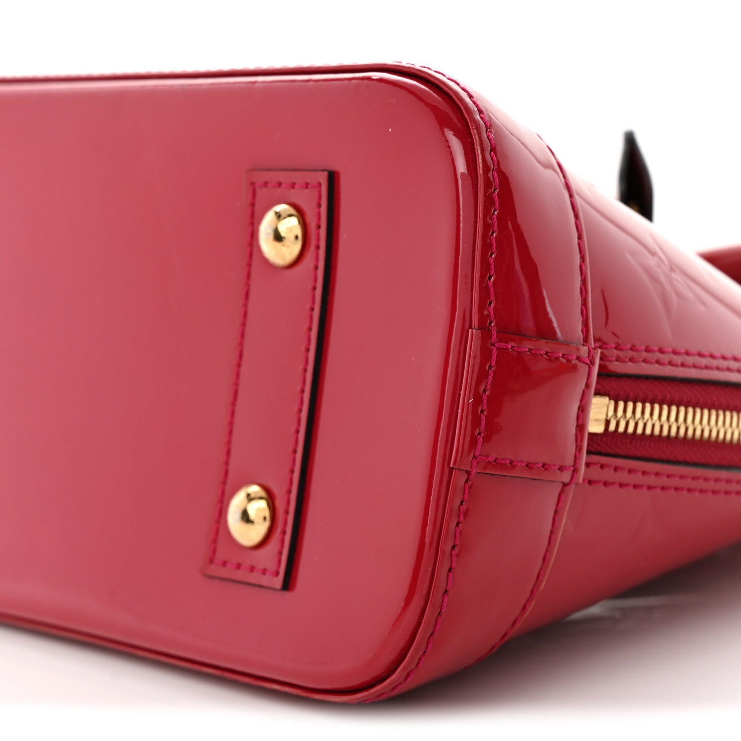 Louis Vuitton Vernis Alma BB Rose Indien 10 of 11