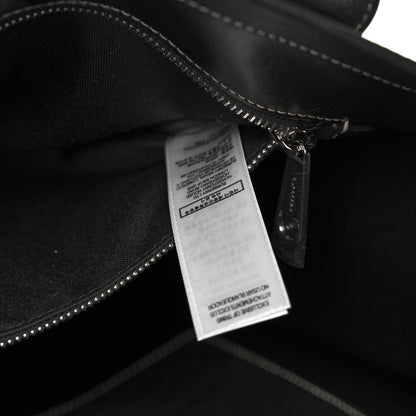 Burberry E-Canvas Denny Check Tote Brown 7 of 10