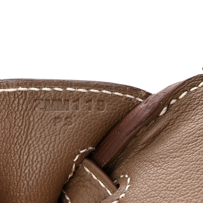 Hermes Togo Birkin 25 Etoupe 7 of 11