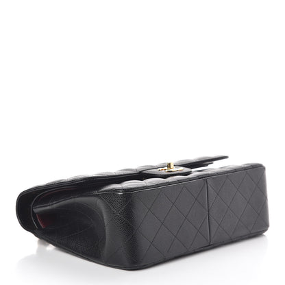 Chanel Caviar Quilted Jumbo Double Flap Black 4 of 9