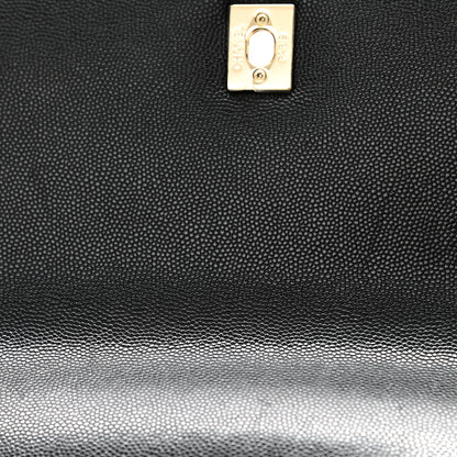 Chanel Caviar Quilted Small Coco Handle Flap Black 11 of 13