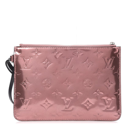Louis Vuitton Vernis Long Beach Neverfull PM Pochette Rose Cuivre 1 of 6