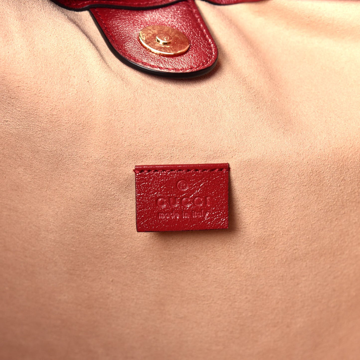 Calfskin Suede Small Studded Chevron Antigona Black