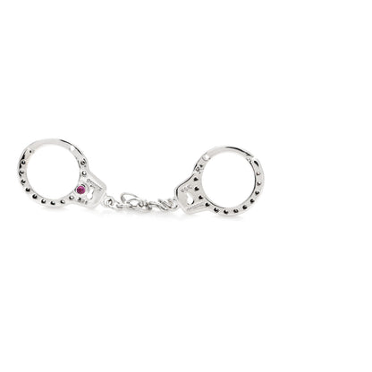 Roberto Coin 18K White Gold Diamond Handcuff Charm 4 of 5