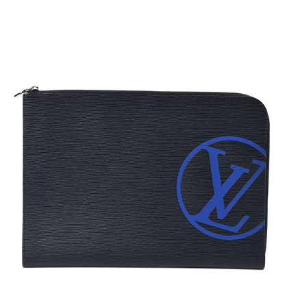 Louis Vuitton Epi Pochette Jour GM Blue 1 of 8