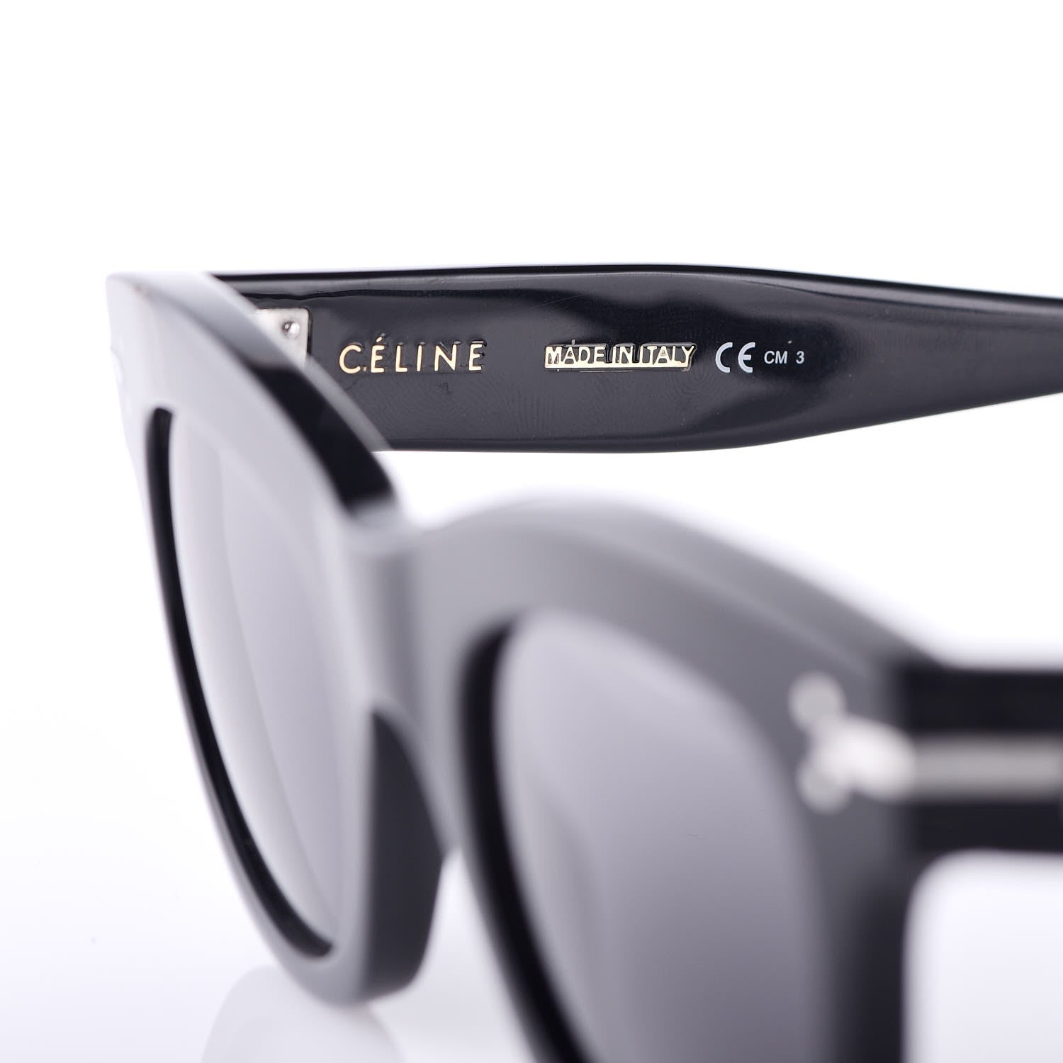 Celine Lucy Sunglasses CL 41079/S Black 5 of 6