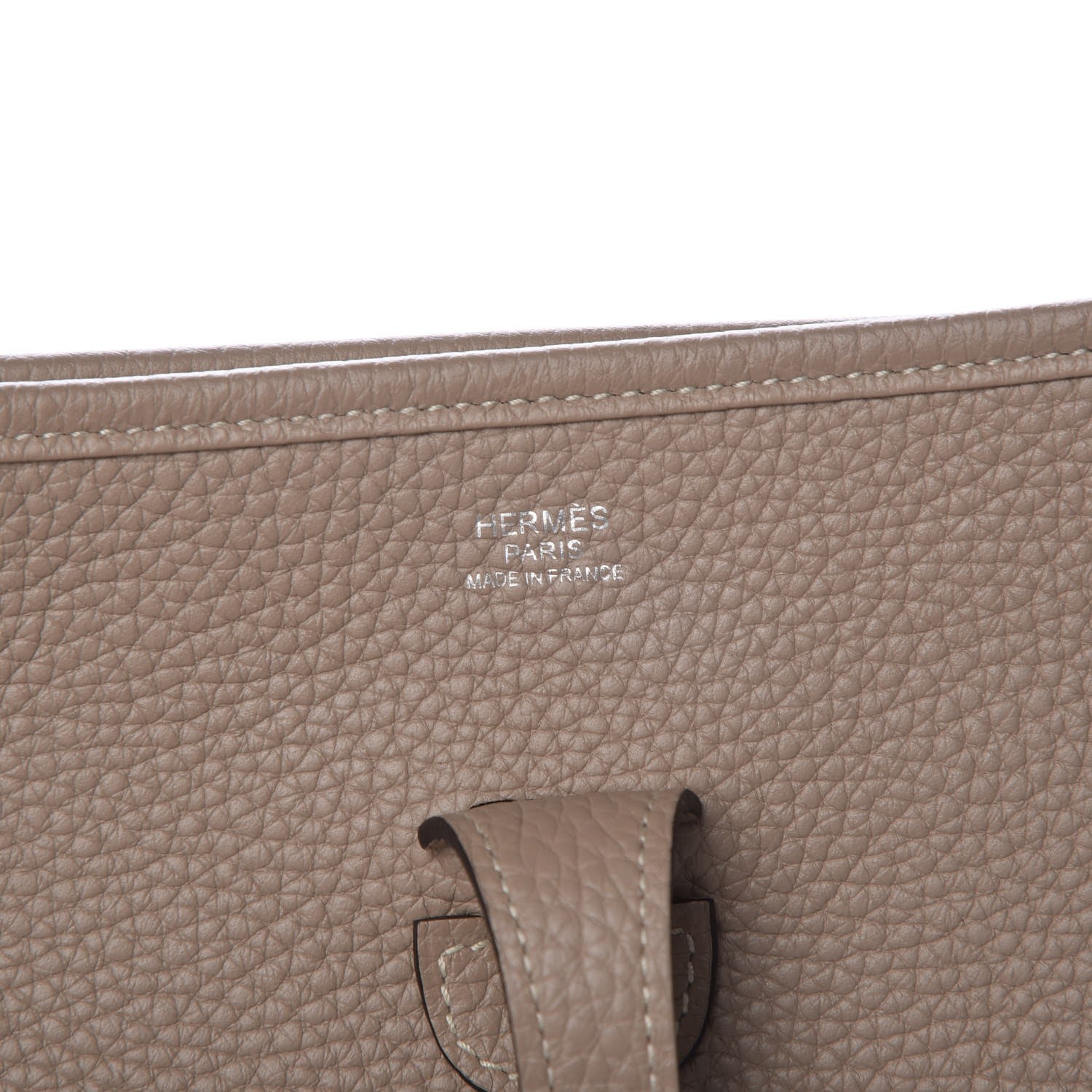 Hermes Taurillon Clemence Evelyne III PM Gris Tourterelle 6 of 10