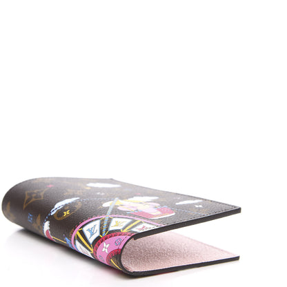 Louis Vuitton Monogram 2020 Christmas Animation Big Wheel Passport Cover Rose Ballerine 3 of 6
