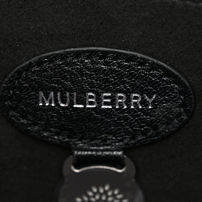 Mulberry Small Classic Grain Calfskin Medium Lily Black 6 of 11