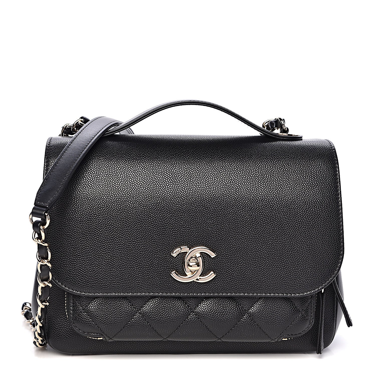 Chanel Caviar Quilted Medium Business Affinity Flap Black 1 of 11