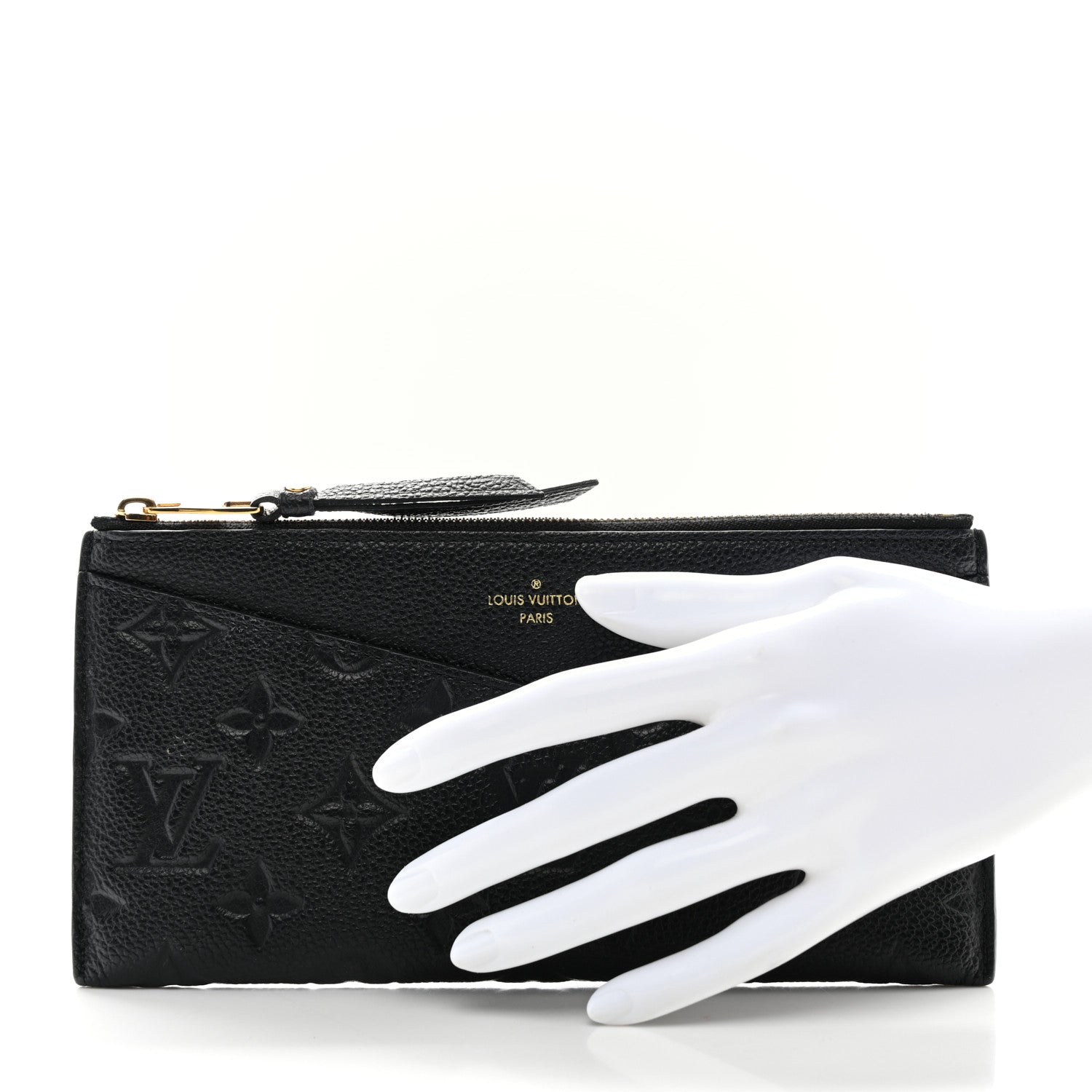 Louis Vuitton Empreinte Pochette Melanie BB Black 2 of 6