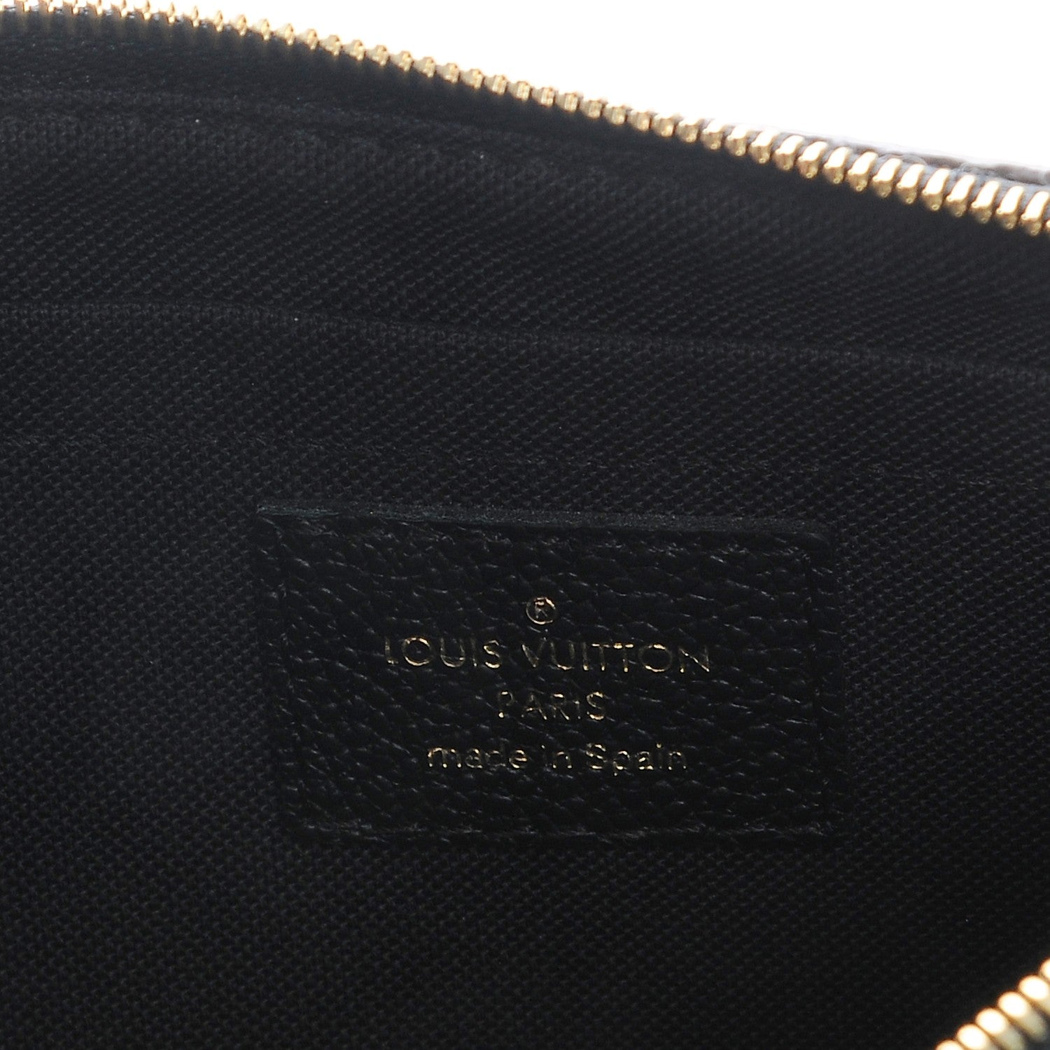 Louis Vuitton Monogram Pallas Clutch Black 7 of 8