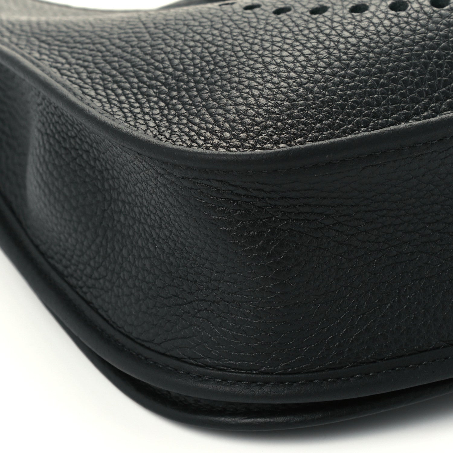 Hermes Taurillon Clemence Evelyne III PM Black 8 of 10