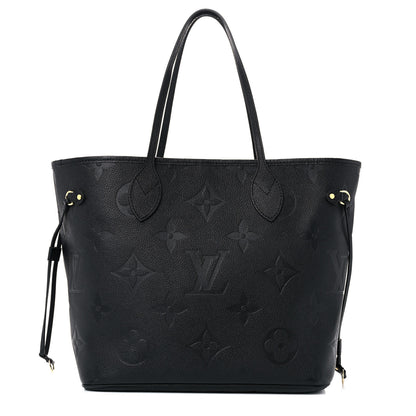 Louis Vuitton Empreinte Monogram Giant Neverfull MM Black 1 of 12