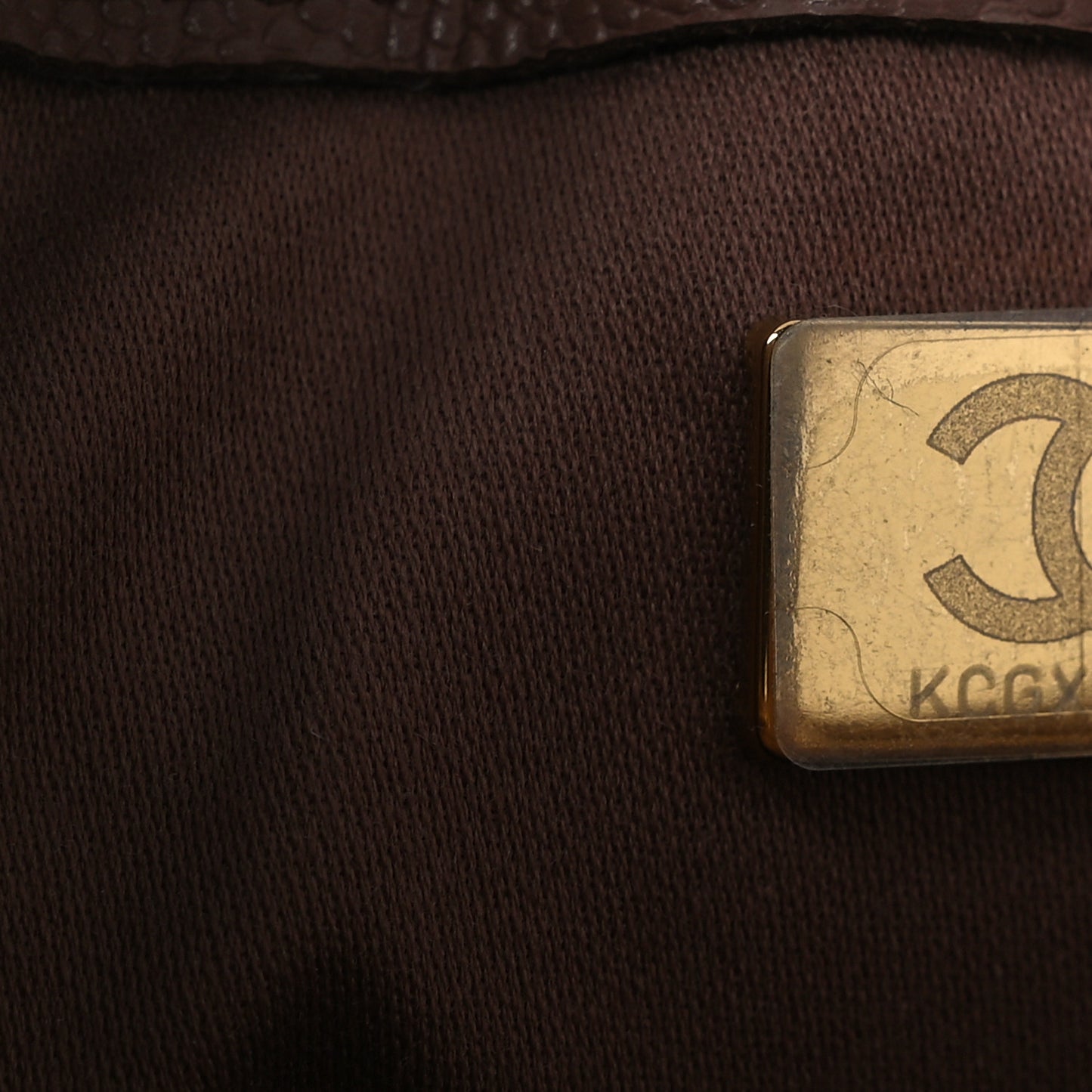 Caviar Quilted Small Chanel 25 Handbag Brown