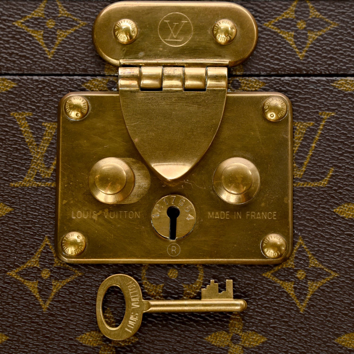 Louis Vuitton Monogram Boite Flacons Beauty Train Trunk Case 18 of 18
