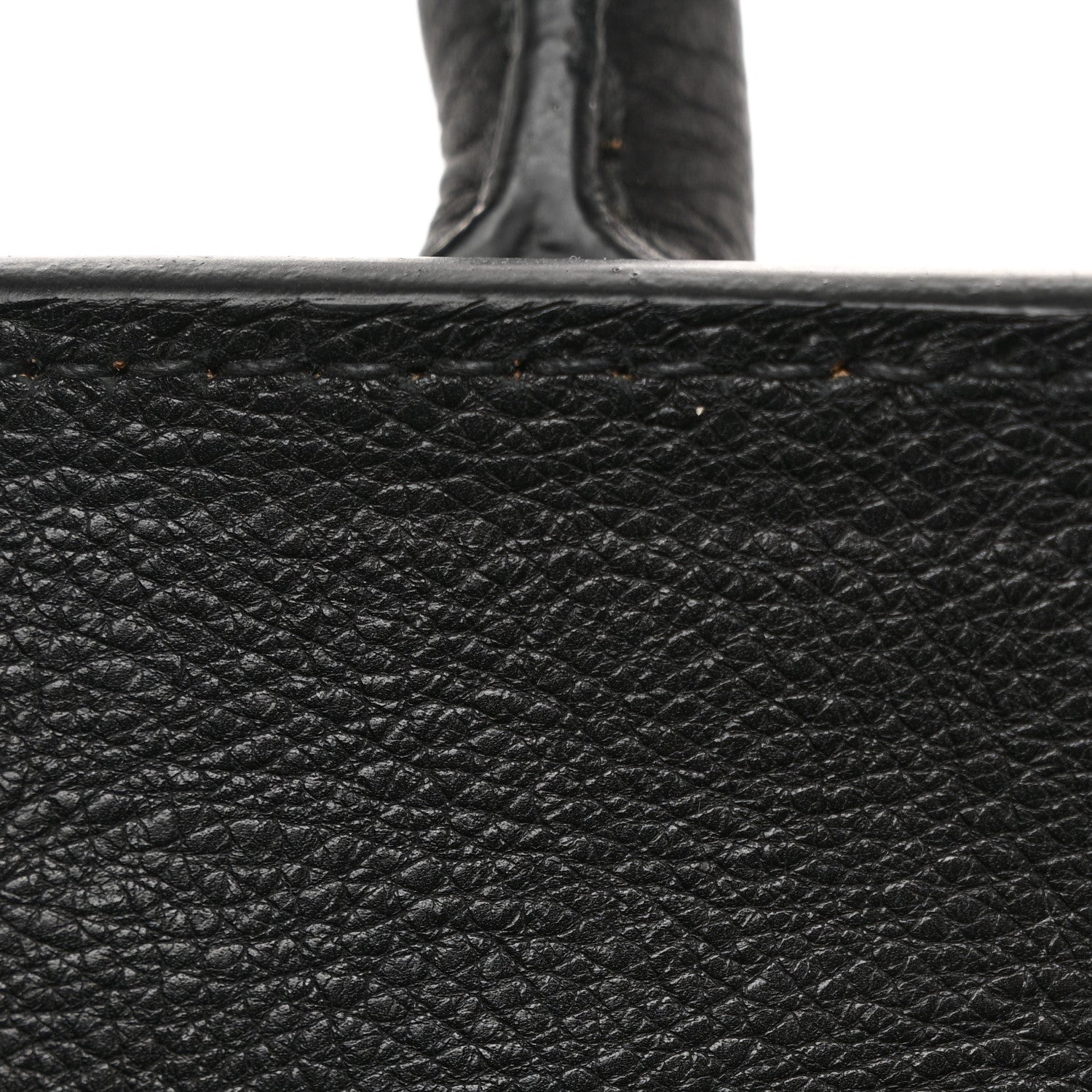 Prada Glace Calfskin Sound Tote Bag Militare Black 12 of 15
