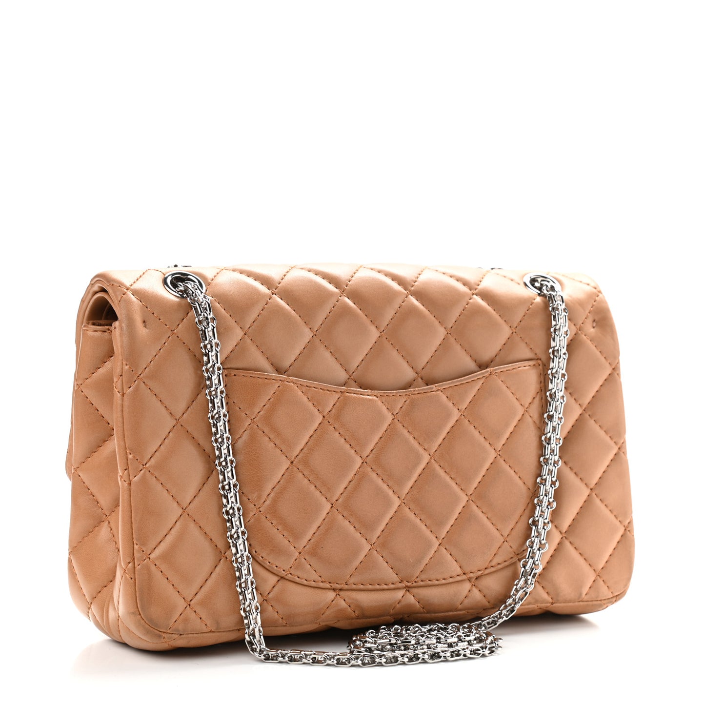 Lambskin Quilted 2.55 Reissue 226 Flap Dark Beige