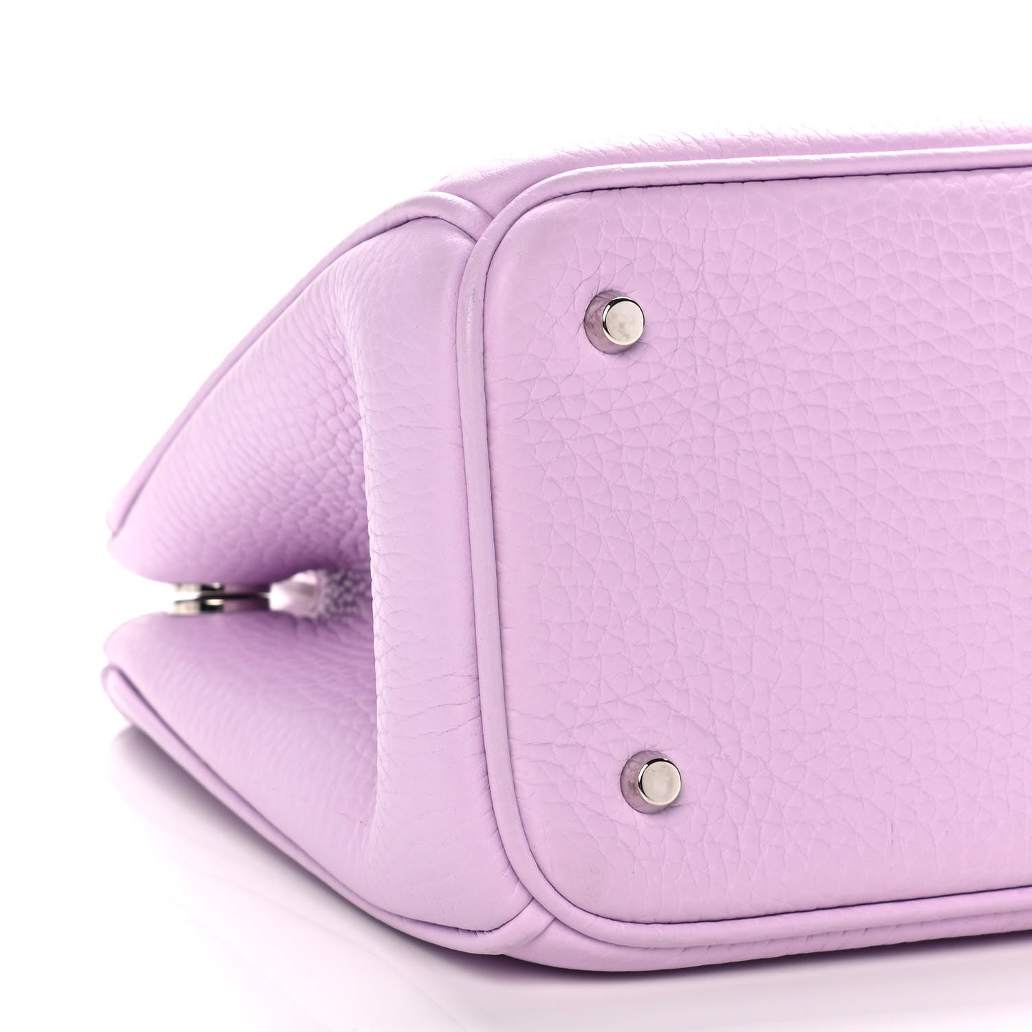 Christian Dior Bullcalf Mini Diorissimo Tote Pink Yellow 10 of 12