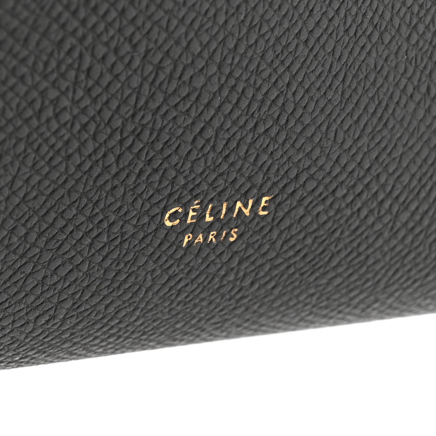 Celine Grained Calfskin Mini Belt Bag Grey 6 of 14