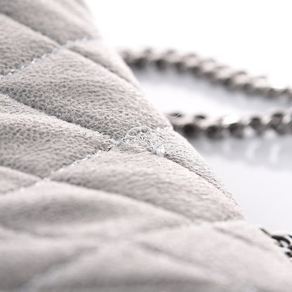 Stella McCartney Shaggy Deer Quilted Mini Falabella Grey 8 of 8