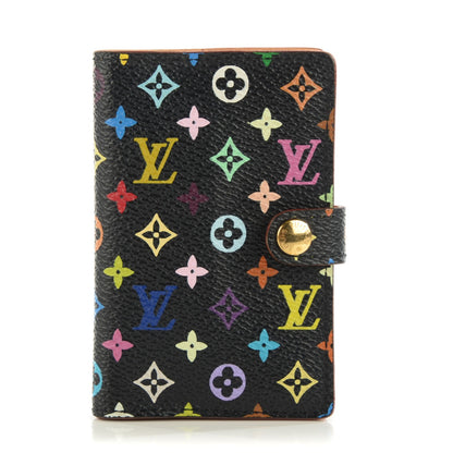 Louis Vuitton Monogram Multicolor Carnet de Bal Mini Agenda Cover Black 1 of 7