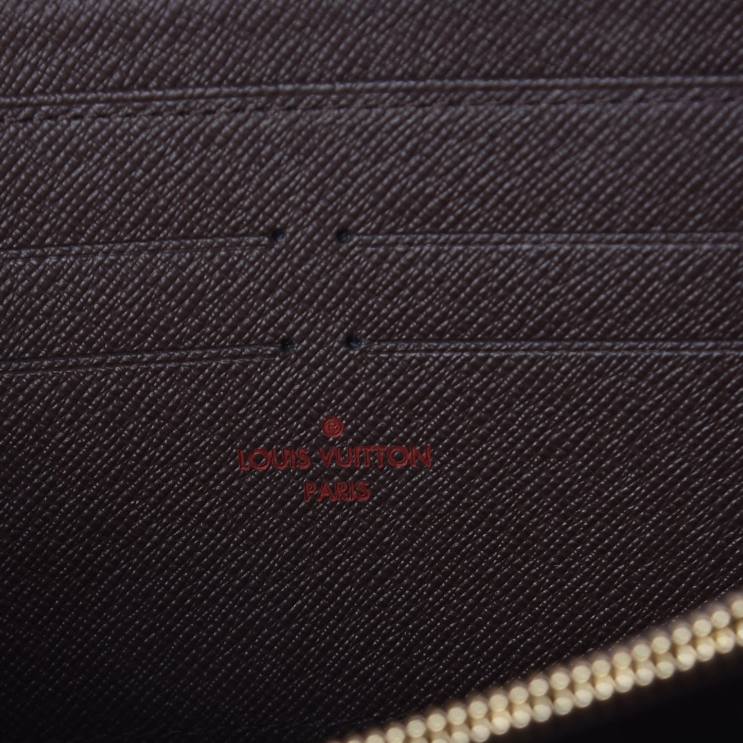 Damier Ebene Zippy Wallet
