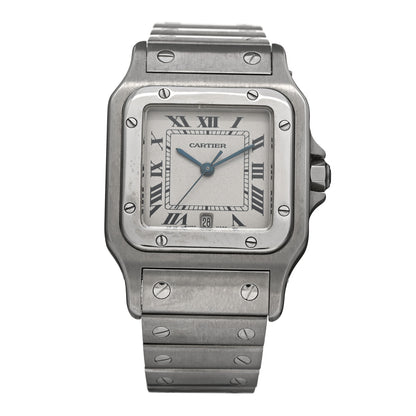 Cartier Stainless Steel 29mm Santos De Cartier Galbee Quartz Watch 1 of 4