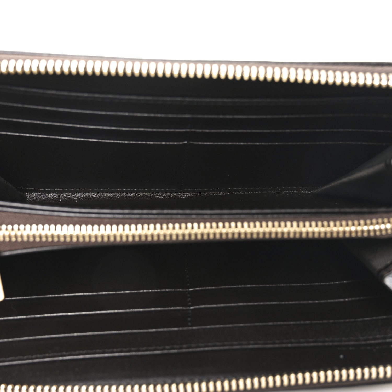 Burberry Haymarket Check Large Ziggy Zip Around Wallet Chocolate 4 of 6