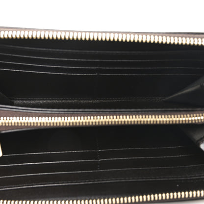 Burberry Haymarket Check Large Ziggy Zip Around Wallet Chocolate 4 of 6