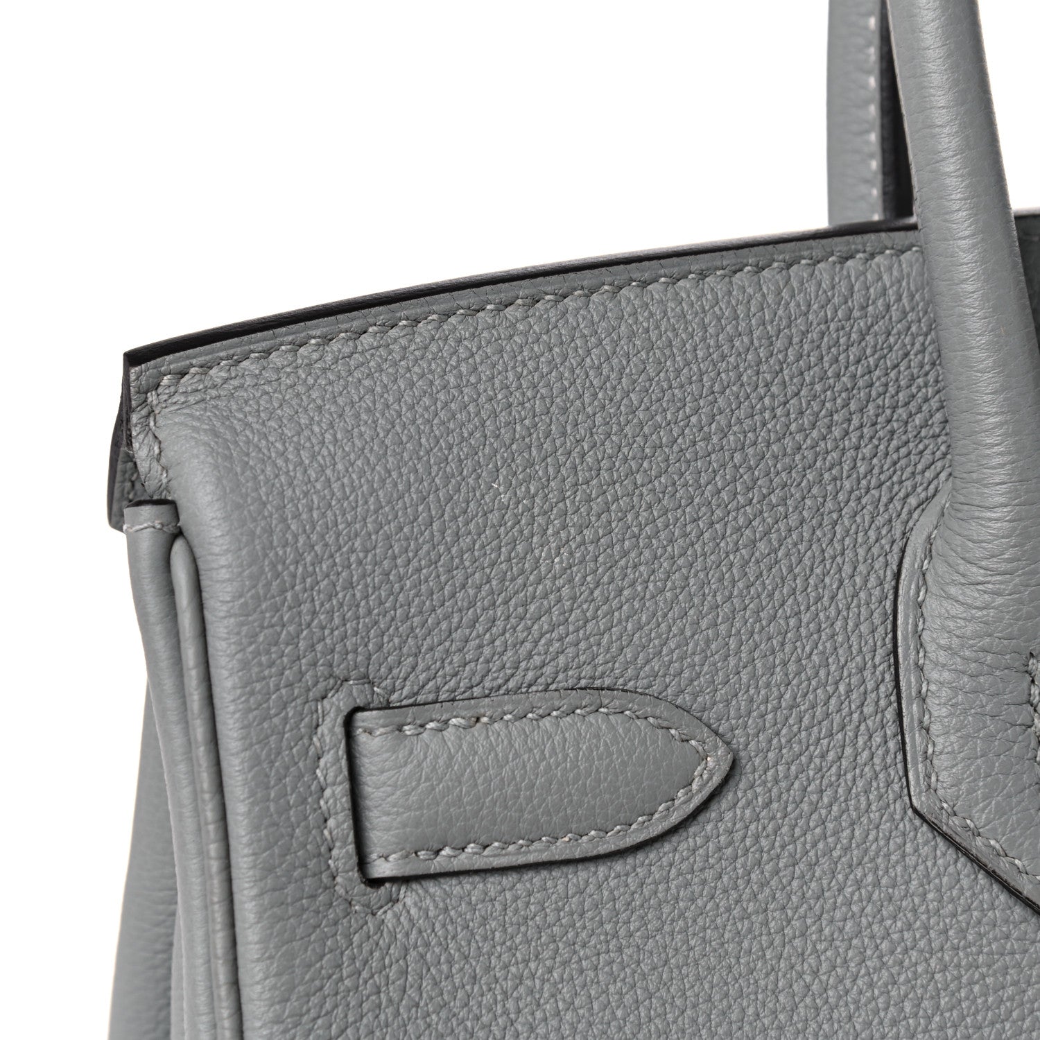 Hermes Togo Birkin 30 Gris Mouette 11 of 12