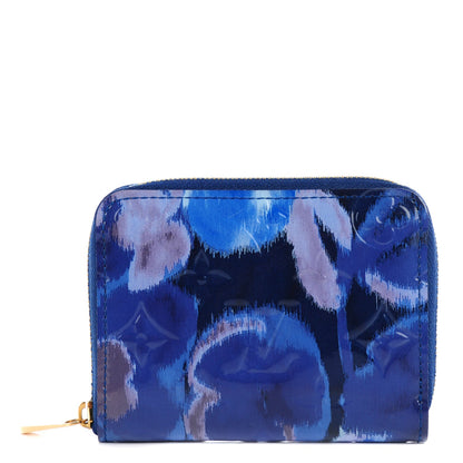 Louis Vuitton Vernis Ikat Zippy Coin Purse Grand Blue 1 of 8