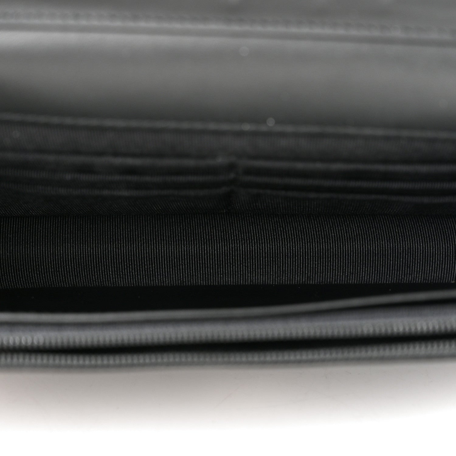 Chanel Aged Calfskin Lucky Charms Casino 2.55 Reissue Wallet on Chain WOC Black 5 of 15