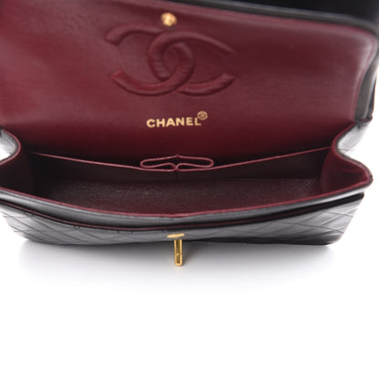 Chanel Lambskin Quilted Medium Double Flap Black 5 of 15