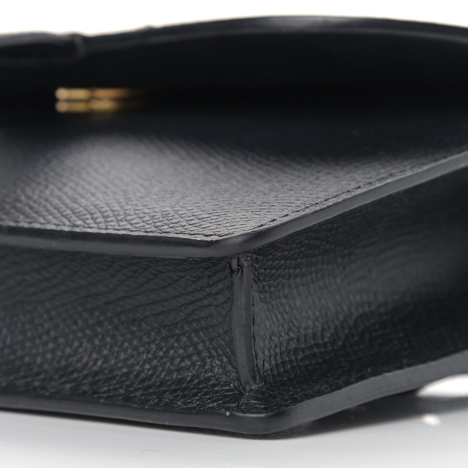 Christian Dior Grained Calfskin Saddle Belt Bag Black 8 of 13