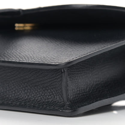 Christian Dior Grained Calfskin Saddle Belt Bag Black 8 of 13