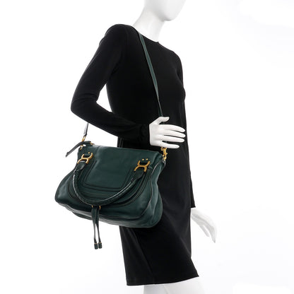 Chloe Calfskin Medium Marcie Satchel Epicea 2 of 8