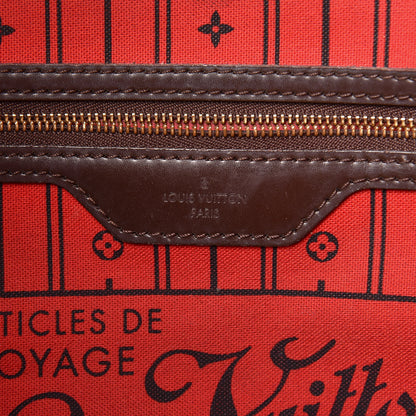 Louis Vuitton Damier Ebene Neverfull MM 6 of 29