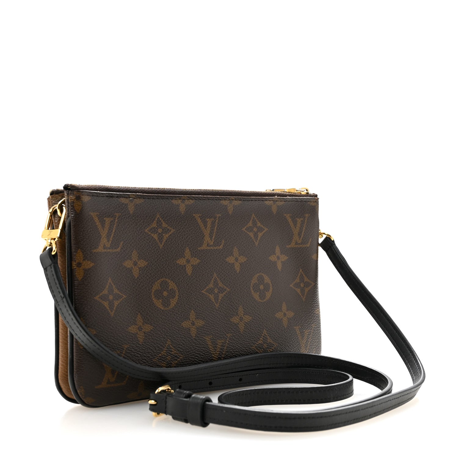 Louis Vuitton Reverse Monogram Giant Double Zip Pochette 5 of 29