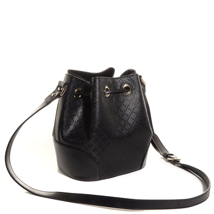 Gucci Bright Diamante Small Bucket Bag Black 3 of 9