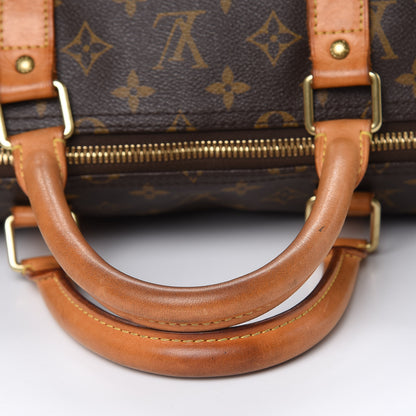 Louis Vuitton Monogram Keepall Bandouliere 55 17 of 23