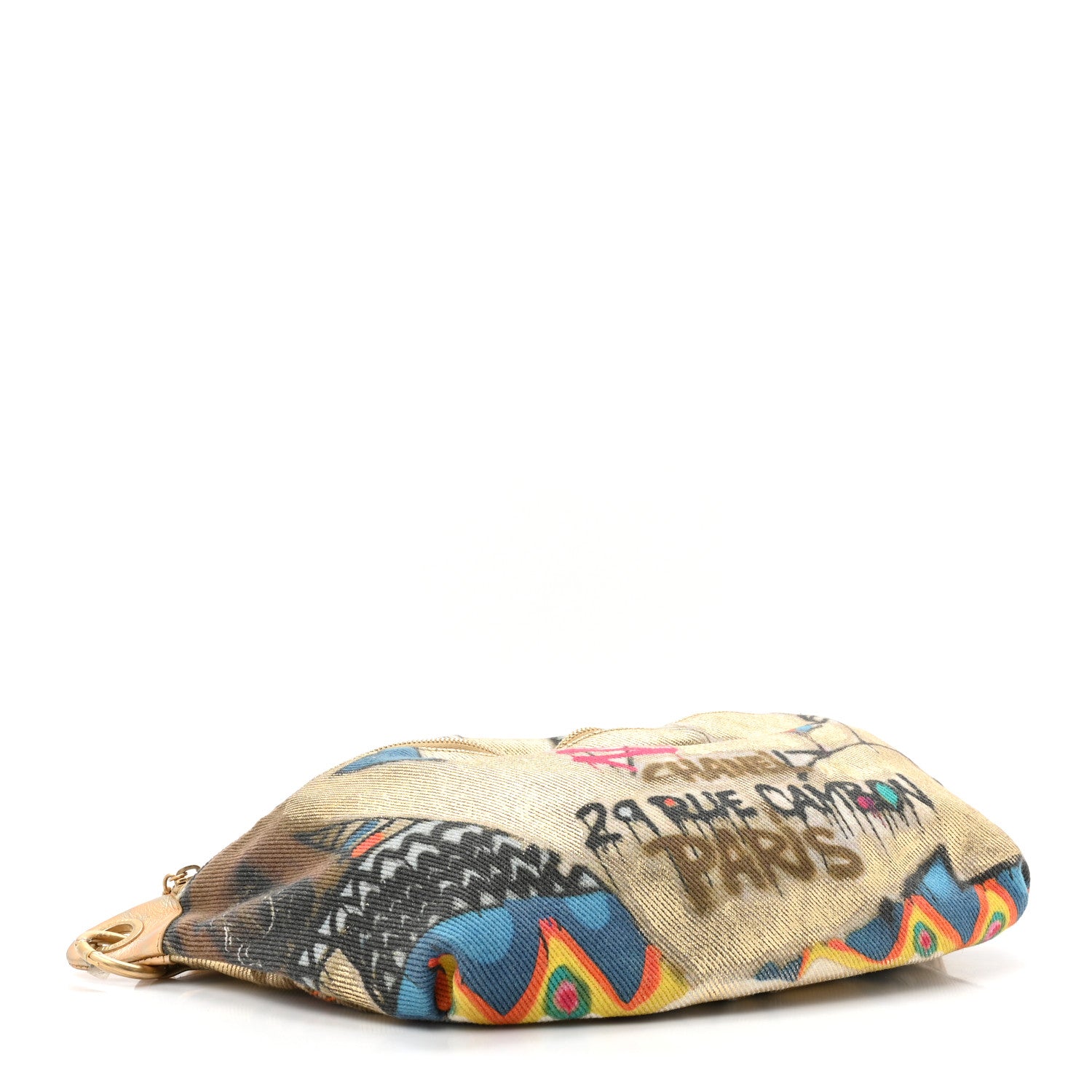 Chanel Graffiti Printed Canvas Street Spirit Waist Belt Bag Multicolor 4 of 15