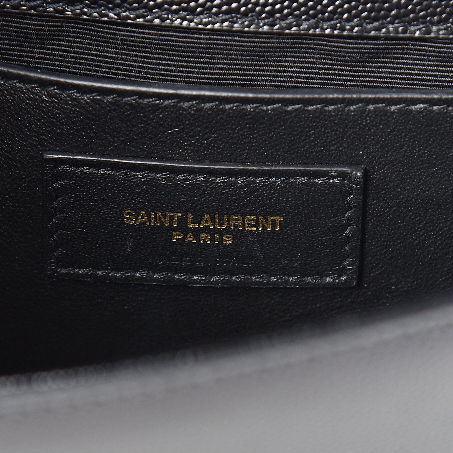 Grain De Poudre Small Monogram Kate Satchel Black