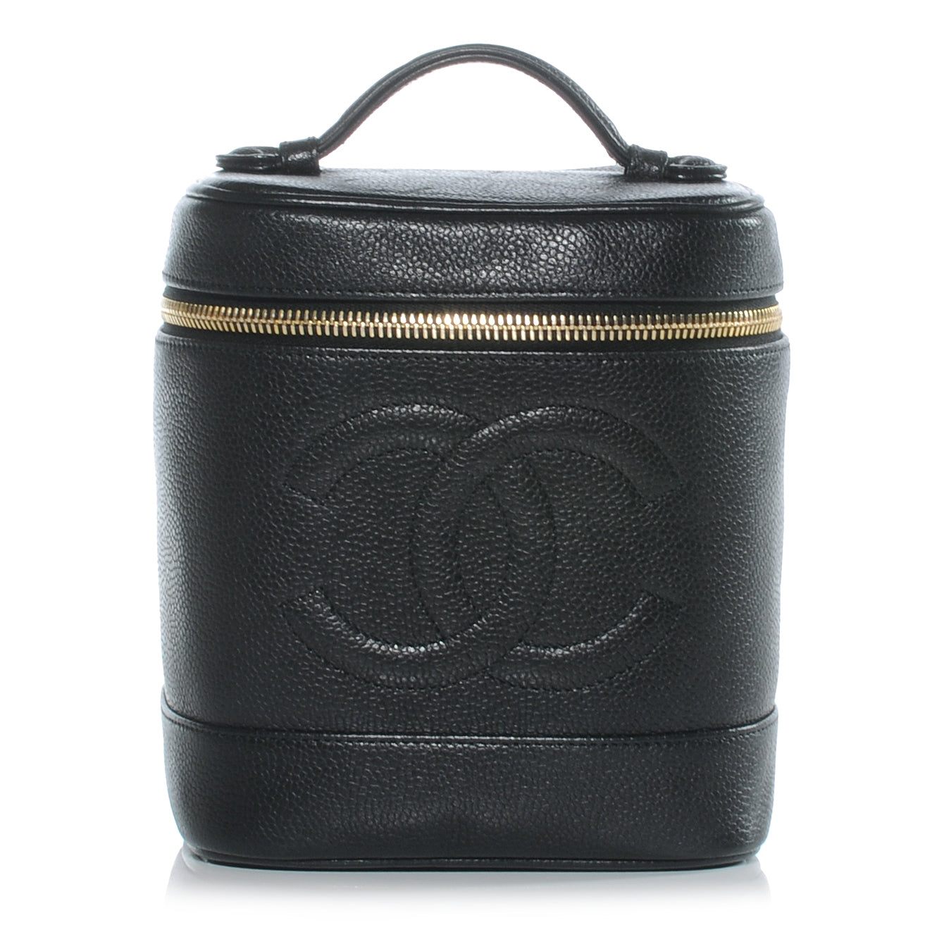 Caviar Cosmetic Vanity Bag Black