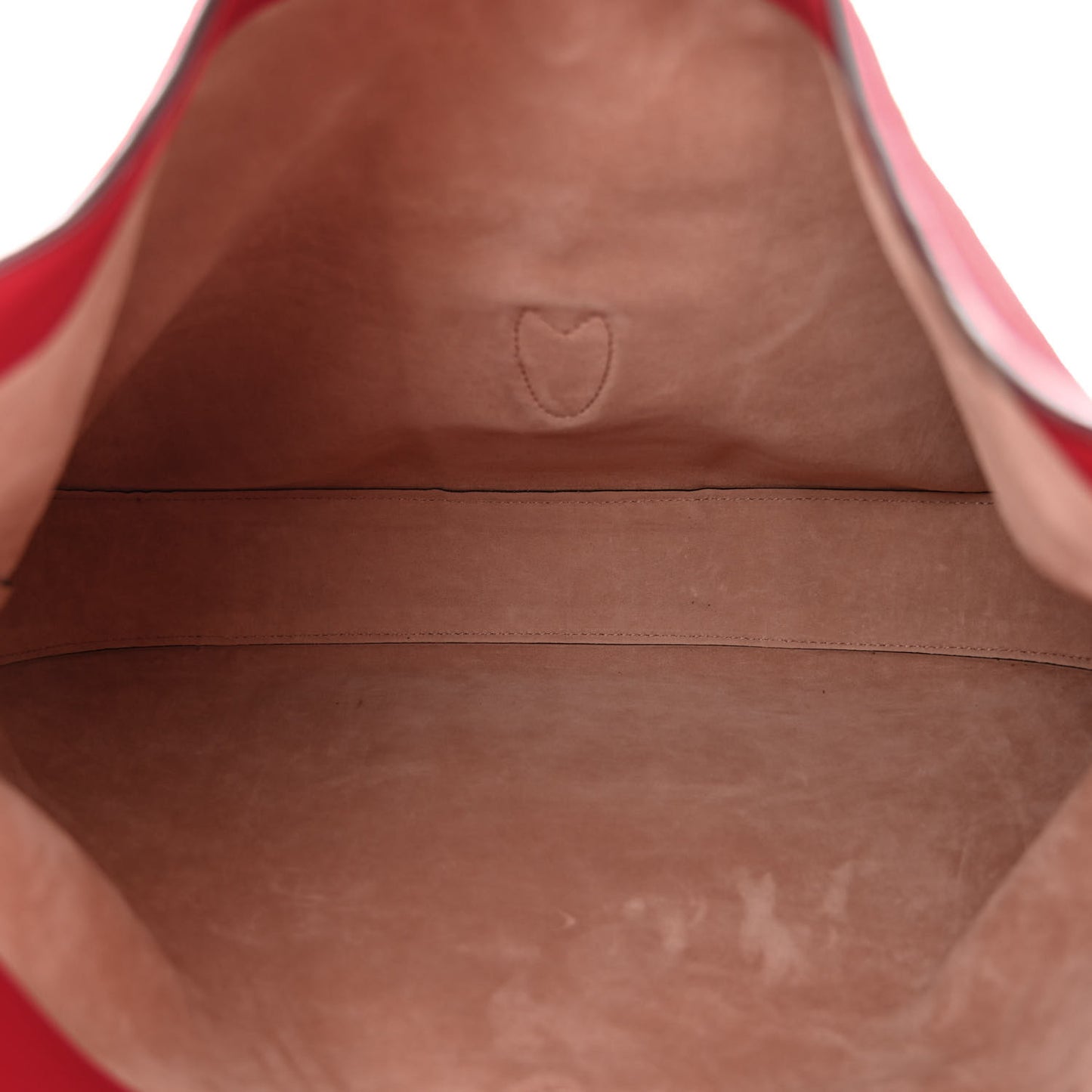 Soft Suede Web Large Jackie Hobo Red