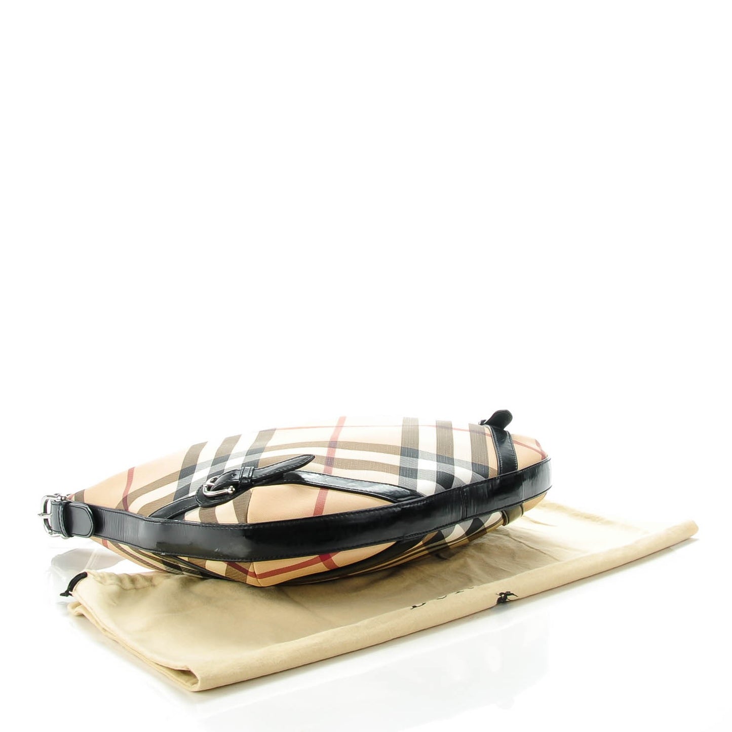Supernova Check Large Larkin Hobo Black