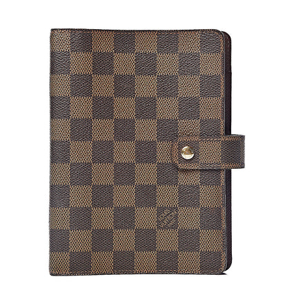 Louis Vuitton Damier Ebene Medium Ring Agenda Cover 1 of 6