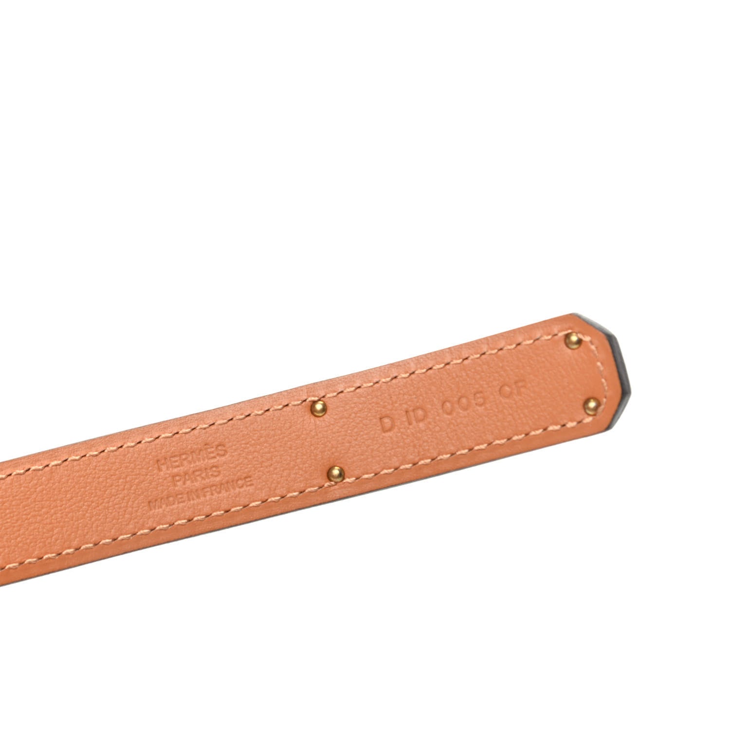Hermes Epsom Kelly Belt Gold 3 of 4